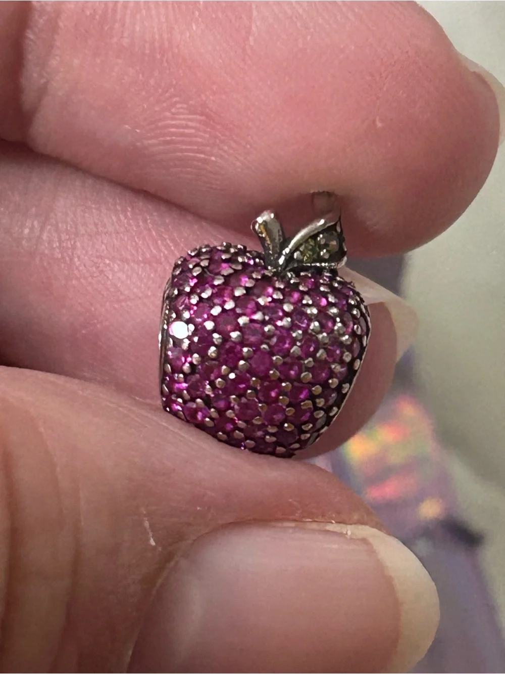 Pandora apple charm